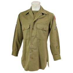 Shirt, Wool, Special, Private First Class, 5th Infantry Division, 14 ½ x 32
