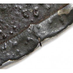 Helmet, M1, Swivel Loops, Firestone Liner, Battle-Damaged, Pvt. Raymond Rediske