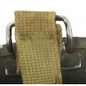 Helmet, M1, Swivel Loops, Firestone Liner, Battle-Damaged, Pvt. Raymond Rediske