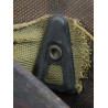 Helmet, M1, Swivel Loops, Firestone Liner, Battle-Damaged, Pvt. Raymond Rediske