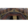Helmet, M1, Swivel Loops, Firestone Liner, Battle-Damaged, Pvt. Raymond Rediske