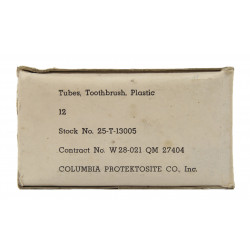 Box, Toothbrush, Plastic, COLUMBIA PROTEKTOSITE CO.