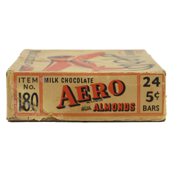 Box, Chocolate Bar, Aero, HERSHEY, Empty