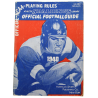 Brochure, Official Football Guide, Spalding, 1940