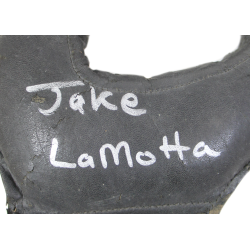 Casque de boxe, Wilson, SPECIAL SERVICES U.S. ARMY, dédicacé par Jake LaMotta