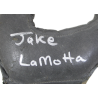Casque de boxe, Wilson, SPECIAL SERVICES U.S. ARMY, dédicacé par Jake LaMotta