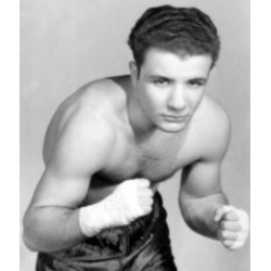Casque de boxe, Wilson, SPECIAL SERVICES U.S. ARMY, dédicacé par Jake LaMotta