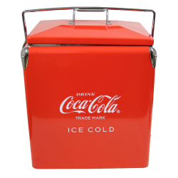 Glacière en métal, Coca-Cola, Grand modèle