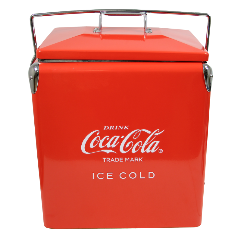Glacière en métal, Coca-Cola, Grand modèle