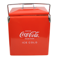 Cooler, Coca-Cola, Metal steel, Large