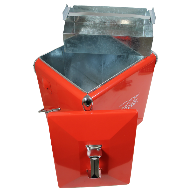 Glacière en métal, Coca-Cola, Grand modèle