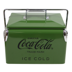 Glacière en métal, Coca-Cola, OD, petit modèle