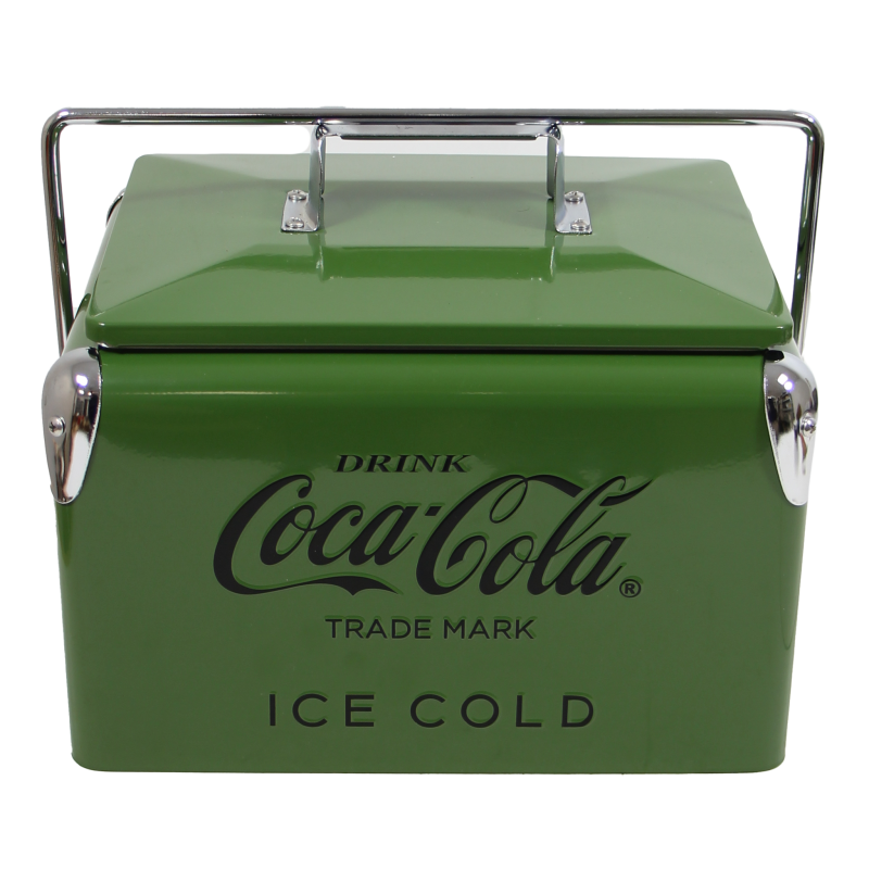 Glacière en métal, Coca-Cola, OD, petit modèle Glacière en métal, Coca-Cola, OD, petit modèle