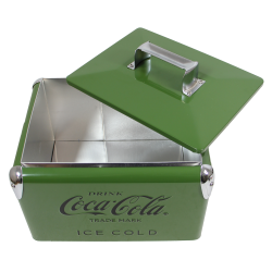 Glacière en métal, Coca-Cola, OD, petit modèle