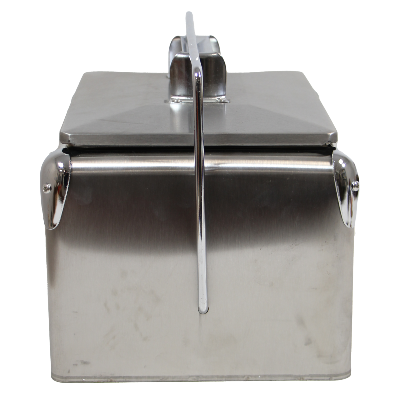 Glacière en métal, Coca-Cola, Inox, petit modèle