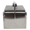 Cooler, Coca-Cola, Metal steel, Stainless, Small