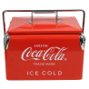 Cooler, Coca-Cola, Metal steel, Red, Small
