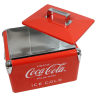 Cooler, Coca-Cola, Metal steel, Red, Small