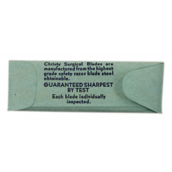 Paquet de 6 lames de scalpel, CHRISTY SURGICAL SALES