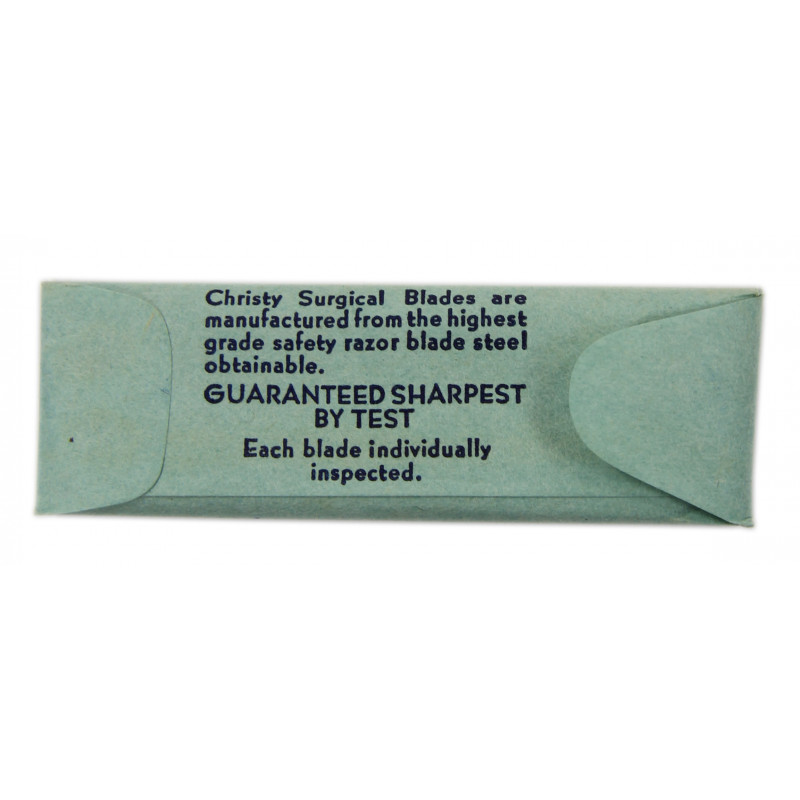 Paquet de 6 lames de scalpel, CHRISTY SURGICAL SALES