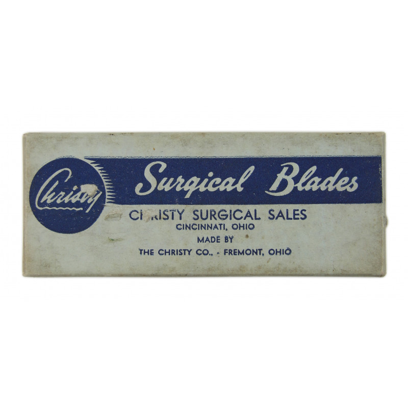 Paquet de 6 lames de scalpel, CHRISTY SURGICAL SALES
