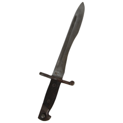 Bayonet, Spanish, Mauser 1893, Toledo, with Scabbard