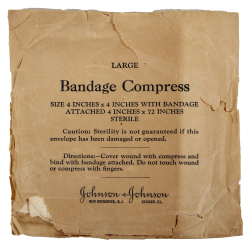Compress, Bandage, Johnson & Johnson