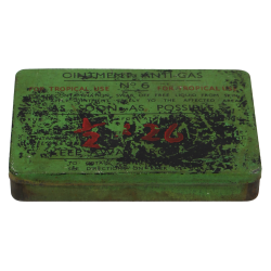 Boîte, pommade de décontamination, Anti-Gas Ointment, No. 6