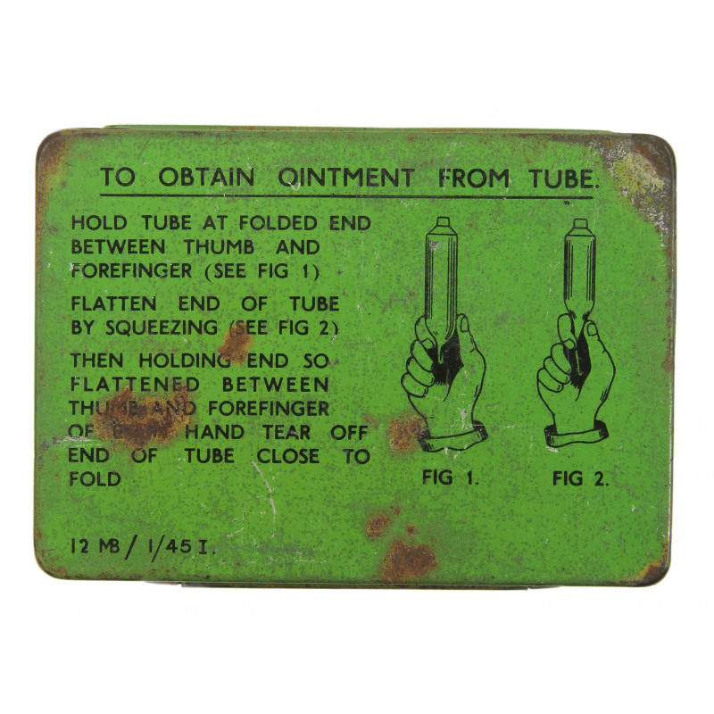 Tin, Anti-Gas Ointment, No. 6, For Tropical Use, Full