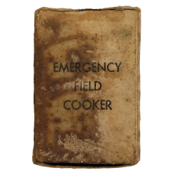 Combustible, Emergency Field Cooker, W. & F. MFG. CO., ration Ten-in-One