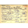Dog Tags, Pvt. Abraham Perlof, Hebrew, Signal Corps