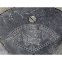Container à vivres britannique, 1 gallon, 1943