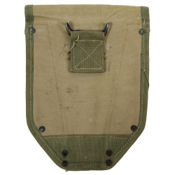 Étui de pelle pliante M-1943, TULSA CANVAS PRODUCTS CO. 1943, 1er type