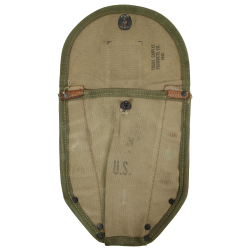 Étui de pelle pliante M-1943, TULSA CANVAS PRODUCTS CO. 1943, 1er type