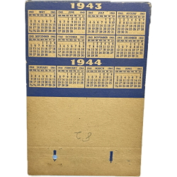 Matchbook, Letterman General Hospital, San Francisco, California