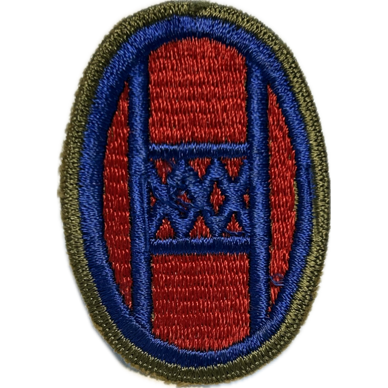 Patch, 30th Infantry Division, Green Border Patch, 30th Infantry Division, Green Border