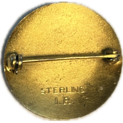 Insignia, American Red Cross Volunteer, Sterling
