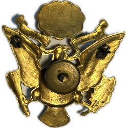 Insigne de casquette officier, US Army