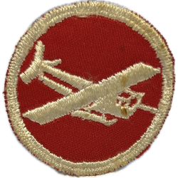 Insigne de calot planeur, officier, artillerie ou génie