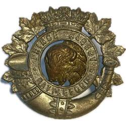 Cap badge, The Prince Albert and Battleford Volunteers
