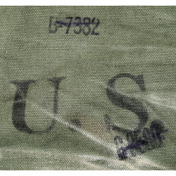 Triangle et pochette à gamelle OD 7, sac à dos M-1928, 1944