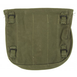 Pack Carrier, M-1928, with Meat Can Pouch, OD 7, 1944