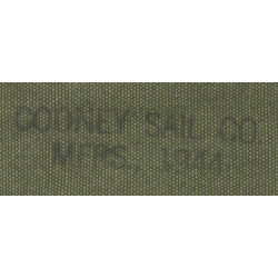 Triangle et pochette à gamelle OD 7, sac à dos M-1928, 1944