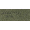 Pack Carrier, M-1928, with Meat Can Pouch, OD 7, 1944