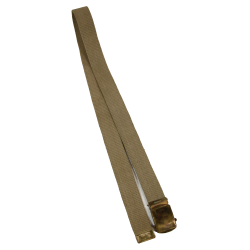 Ceinture de pantalon officier, US Army, matricule partiel