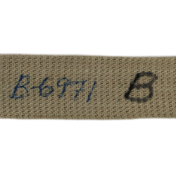 Belt, Trousers, Officer's, US Army, Laundry Number