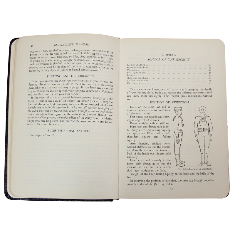 Manuel, US Navy, The Bluejacket's Manual, 1940, WAVES