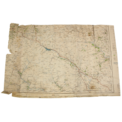 Lot de quatre cartes alliées, Belgique et Allemagne, 1944, 504th PIR, 82nd Airborne Division