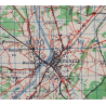 Lot de quatre cartes alliées, Belgique et Allemagne, 1944, 504th PIR, 82nd Airborne Division Lot de quatre cartes alliées, Belgique et Allemagne, 1944, 504th PIR, 82nd Airborne Division