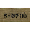Brêlage M-1936, matricule partiel